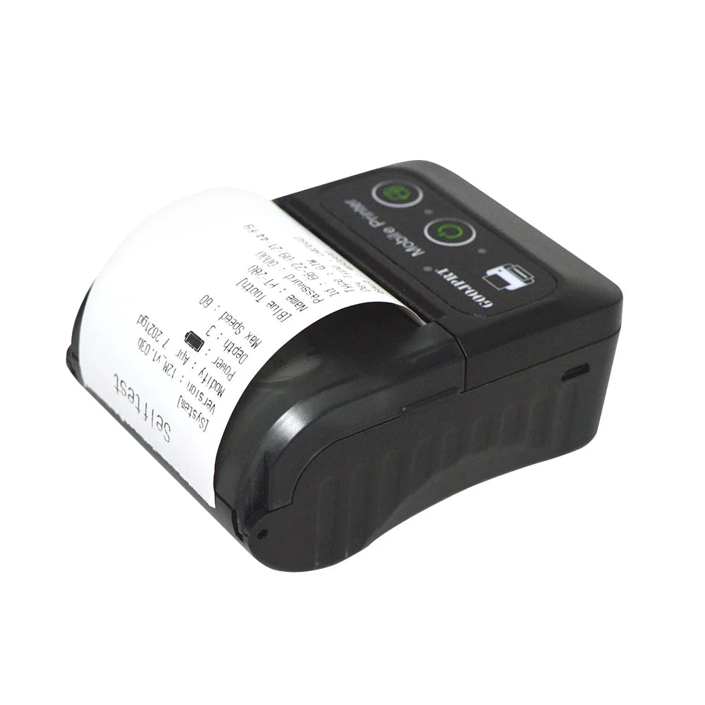 Mini Portable Bluetooth Thermal Receipt Printer Compatible With Multiple Systems Suitable For POS Machine to Print Receipts