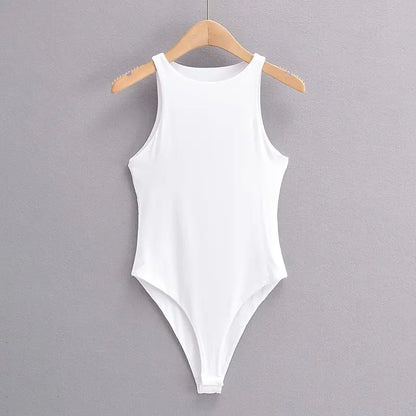 Spring Summer Slim Fit Sexy V-neck Jumpsuit Flip Basic Top Casual Hotsweet Undershirt Women Bodysuit Lingerie Sleepwear Bodycone
